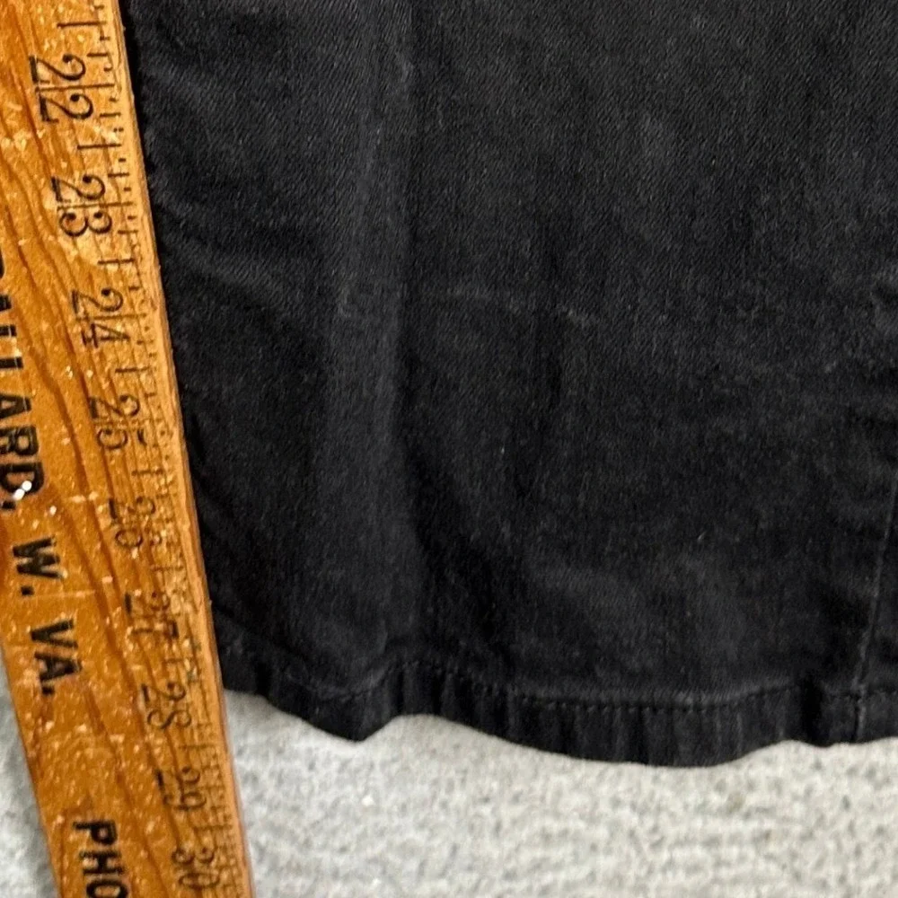 Levis 541 Jeans Mens 36X30 Black Athletic Taper Dark Wash Red Tab Stretch Denim